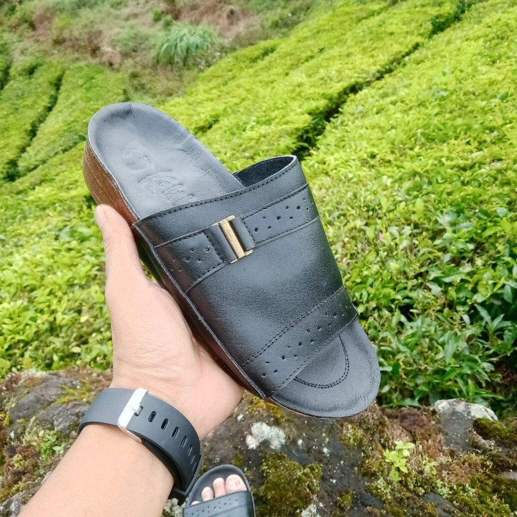 Sandal Indian Kulit Asli Sandal Orang Tua