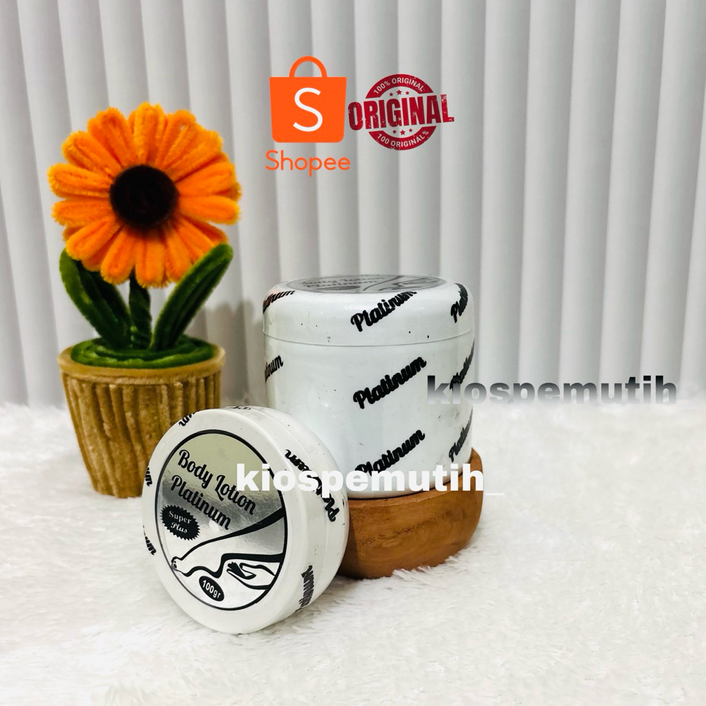 HB PLATINUM SUPER PLUS/LOTION PLATINUM PEMUTIH BADAN ORIGINAL