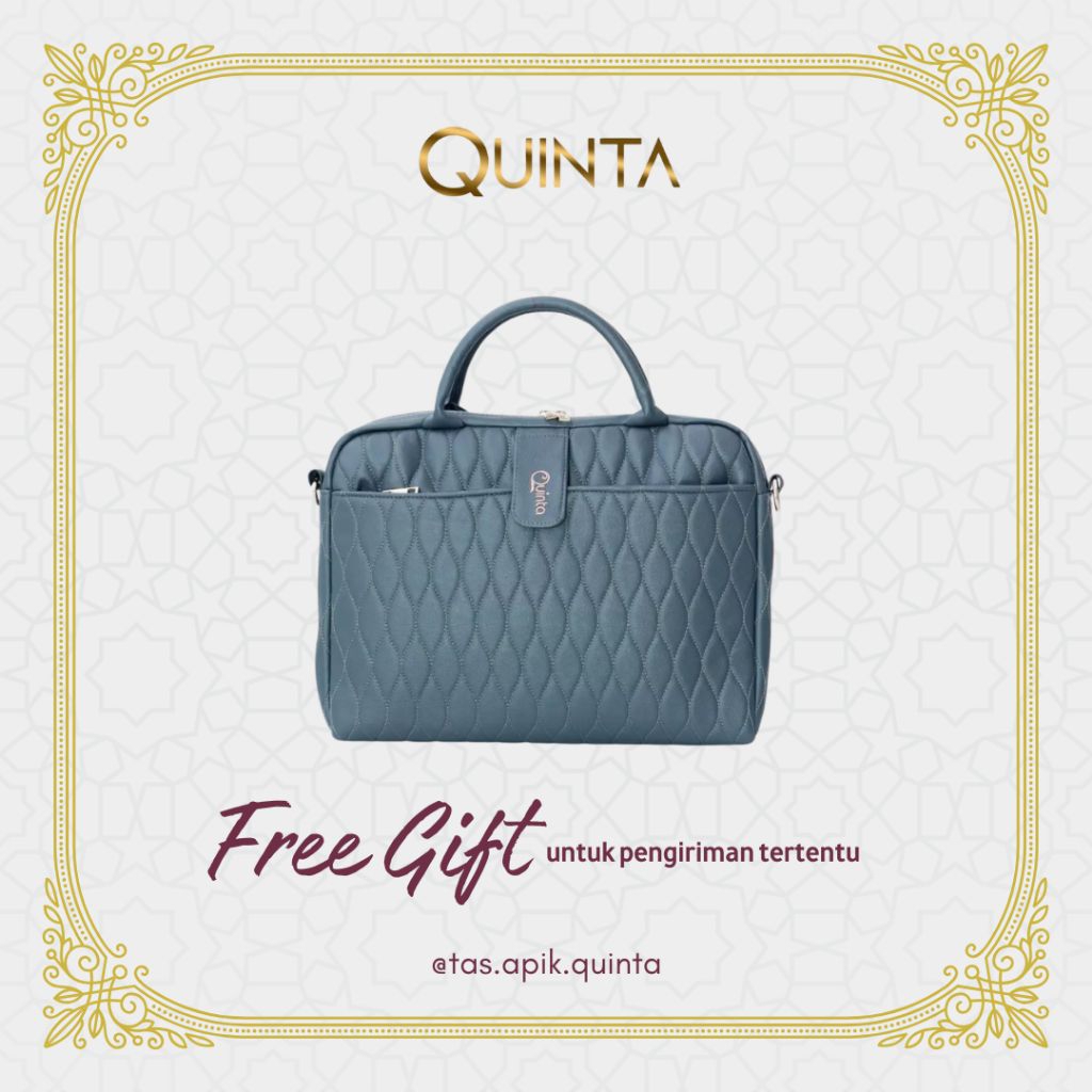 Tas Laptop Besar Quinta || Slempang Laptop Cewek || Annaya Quinta