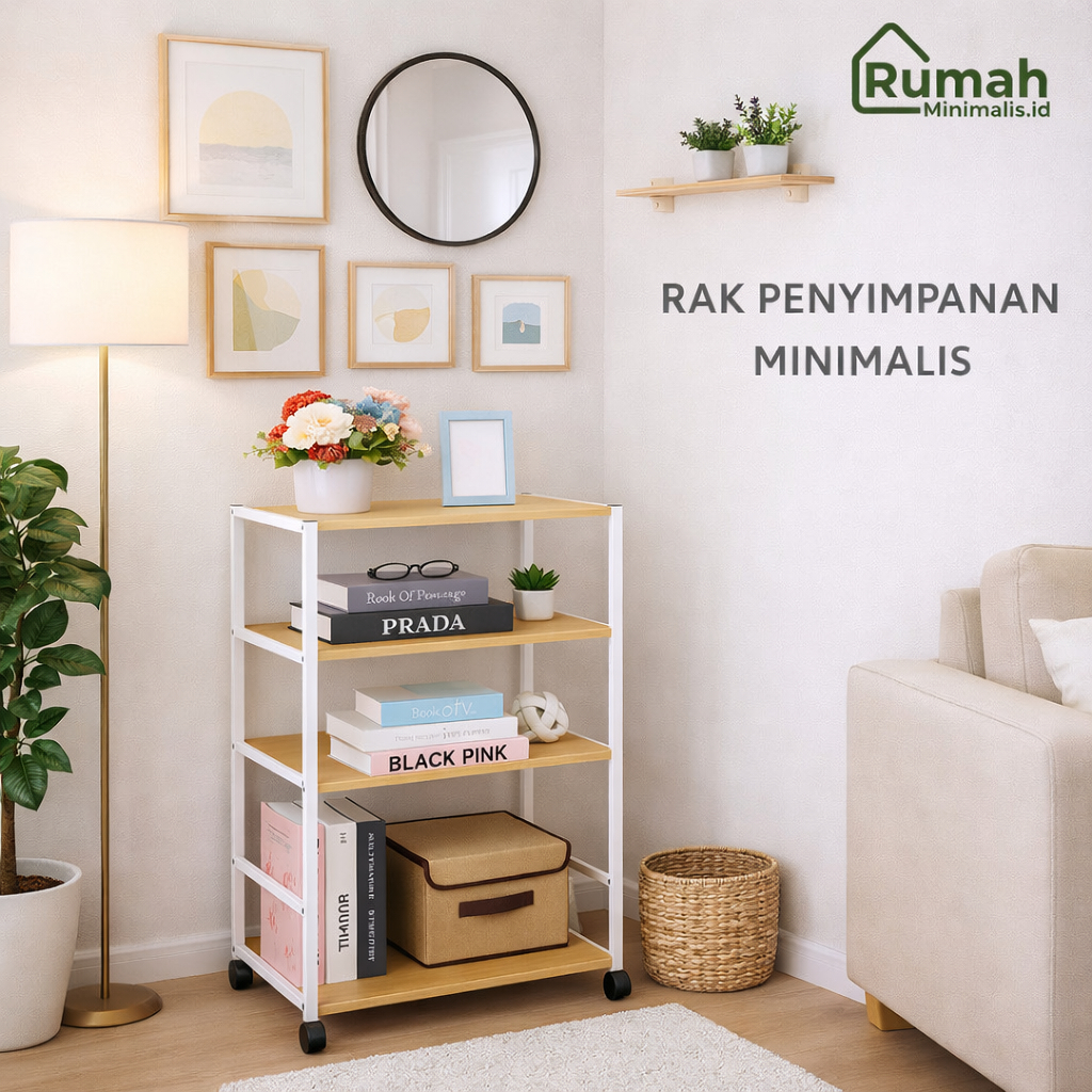 Rak Penyimpanan Kantor Minimalis / Rak Printer Besi 2 3 4 5 Susun / Rak Buku Dokumen / Rak Serbaguna