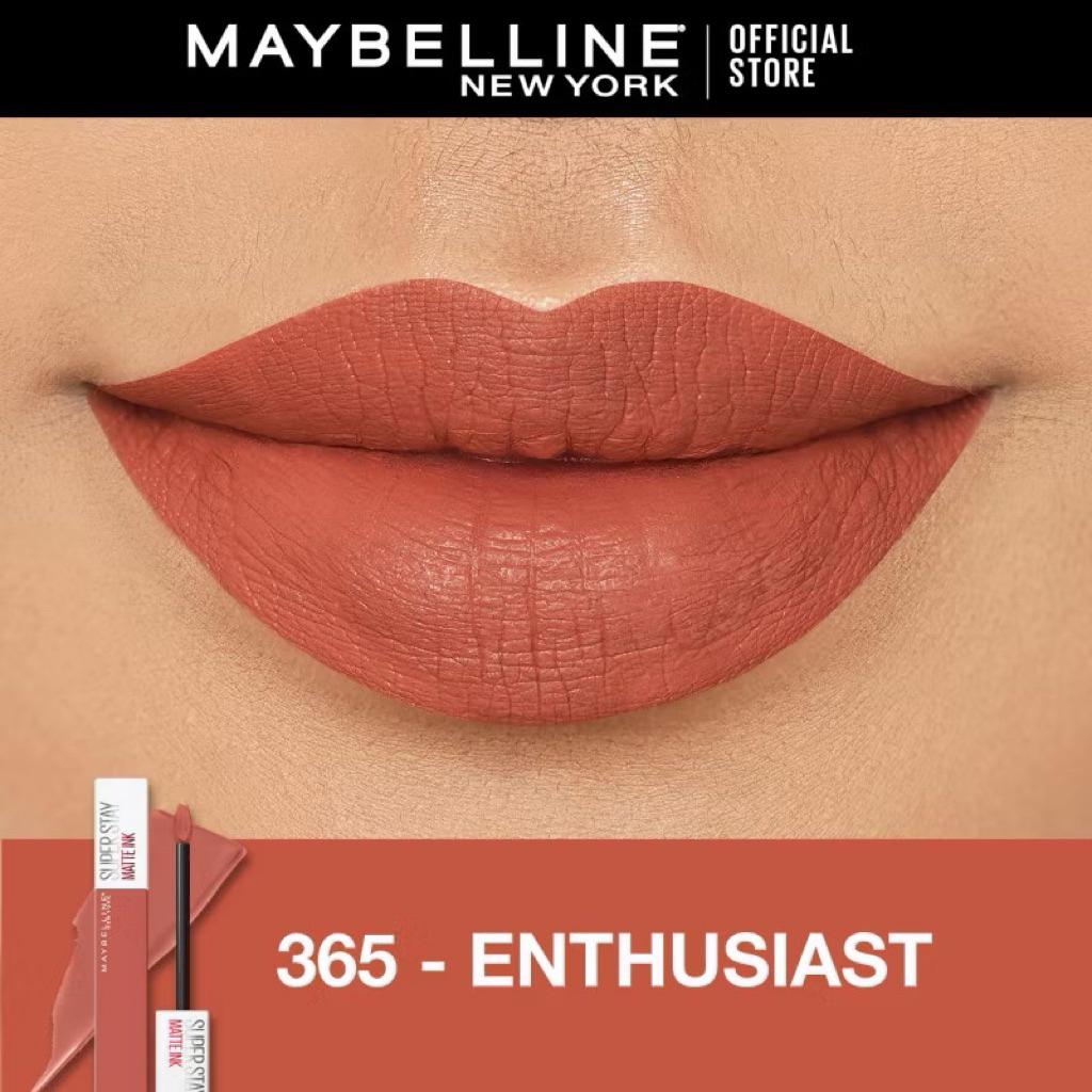 Maybelline super stay matte ink enthusiast