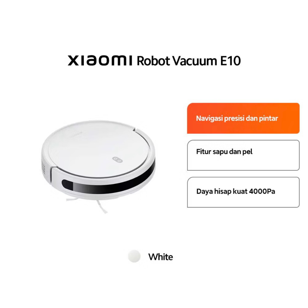 preloved robot vacuum xiaomi E10