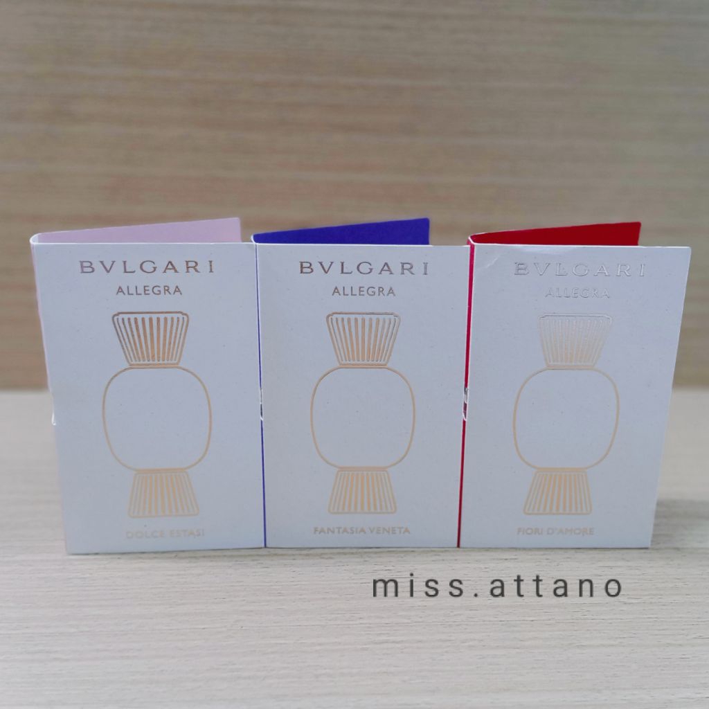 Vial parfum original Allegra