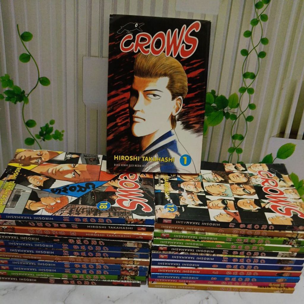 Komik Crows original Cabutan Karya Hiroshi Takahashi
