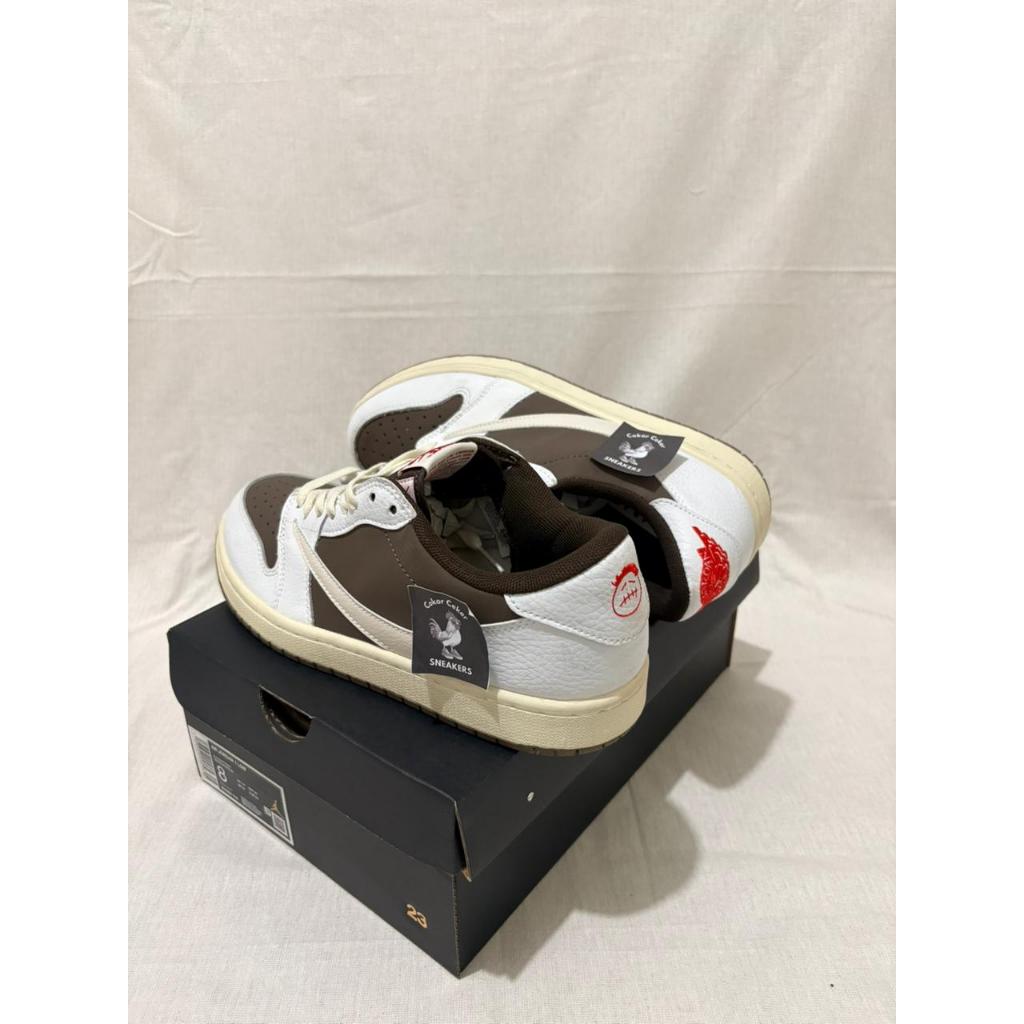 AJ 1 Low Reverse Mocha Sepatu Sneakers