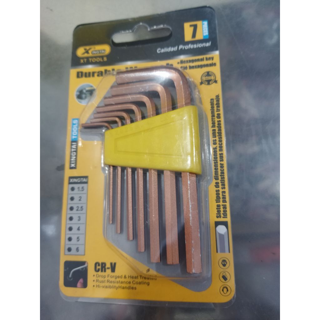 Kunck L Set Kunci L Kecil Max 6mm