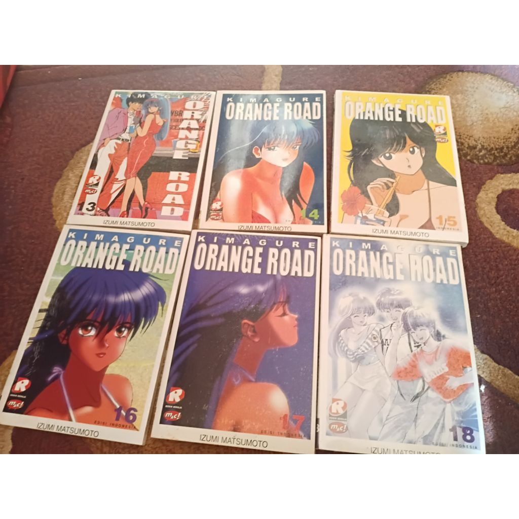 komik kimagure orange road set