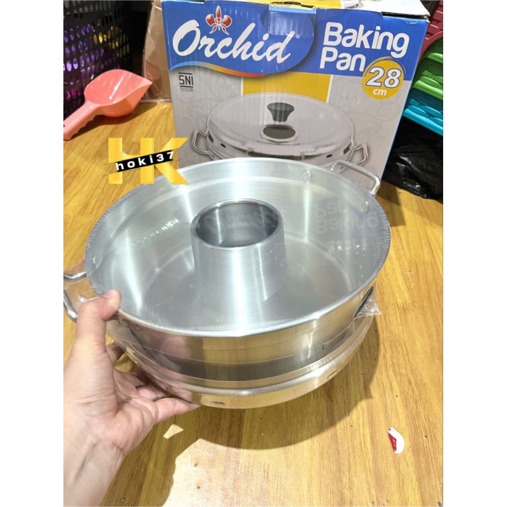 BAKING PAN TUANGAN BOLU / BAKING PAN ORCHID