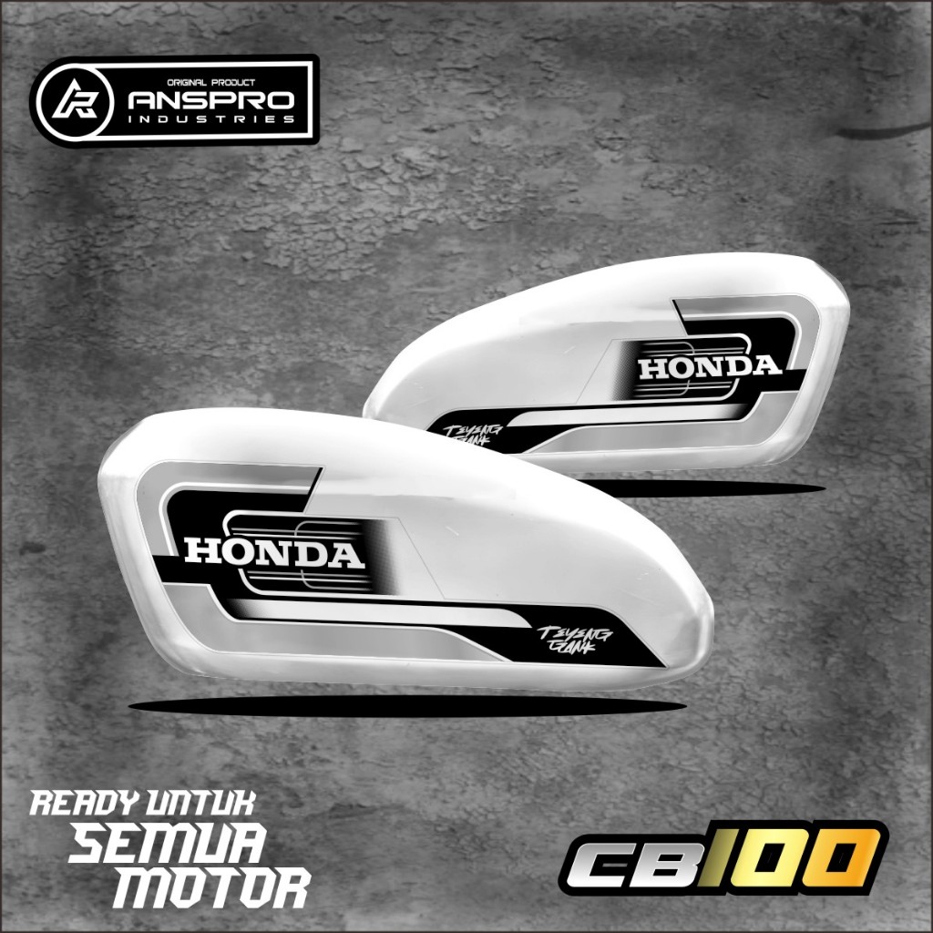 STRIPING CB 100 STIKER MOTOR STRIPING CB 100 VINYL TRANSPARAN HOLOGRAM