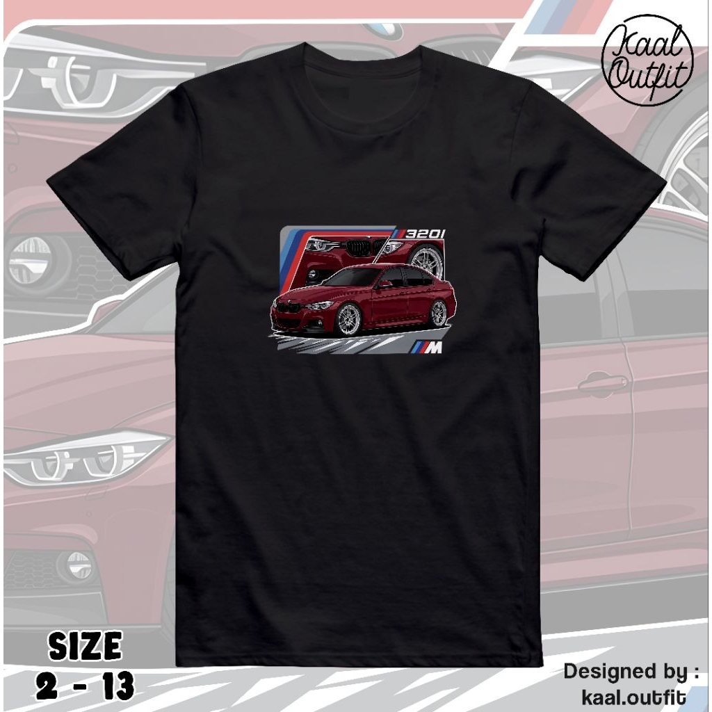 Kaos Anak BMW F30 320i