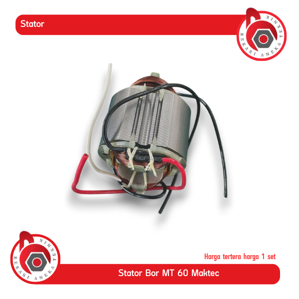 Stator Mesin Bor MT60 MT602 MT603 Mesin Bor Maktek 10mm