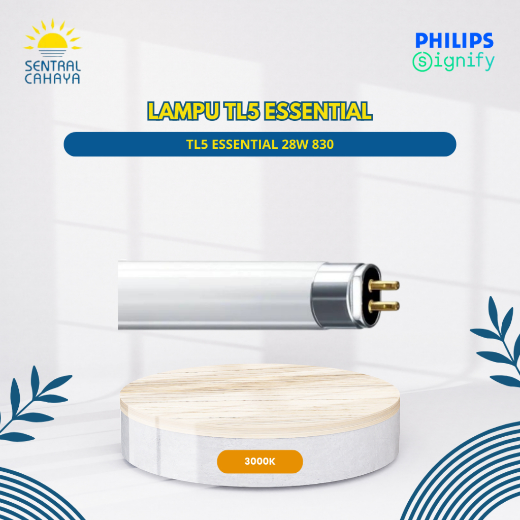 LAMPU TUBE MEREK PHILIPS TL5 ESSENTIAL 28W
