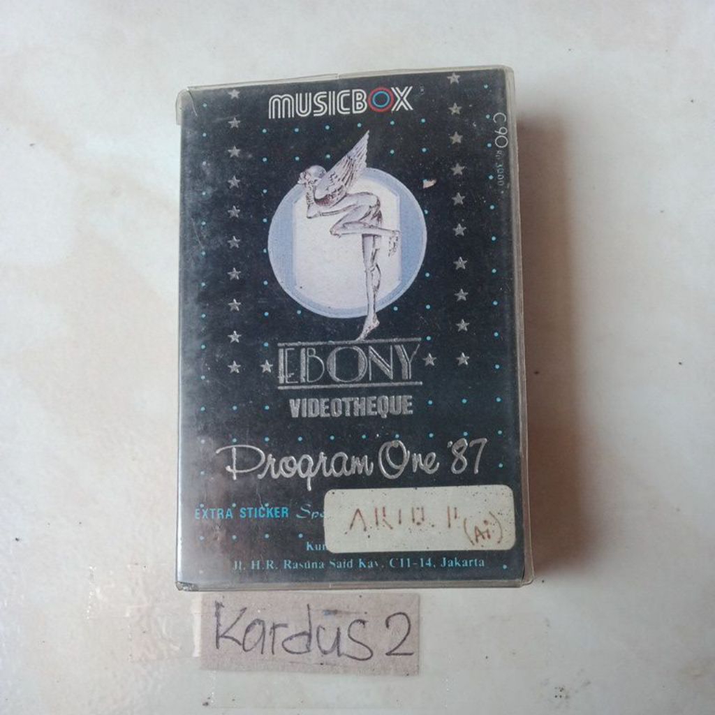 kaset pita Ebony - Program one '87