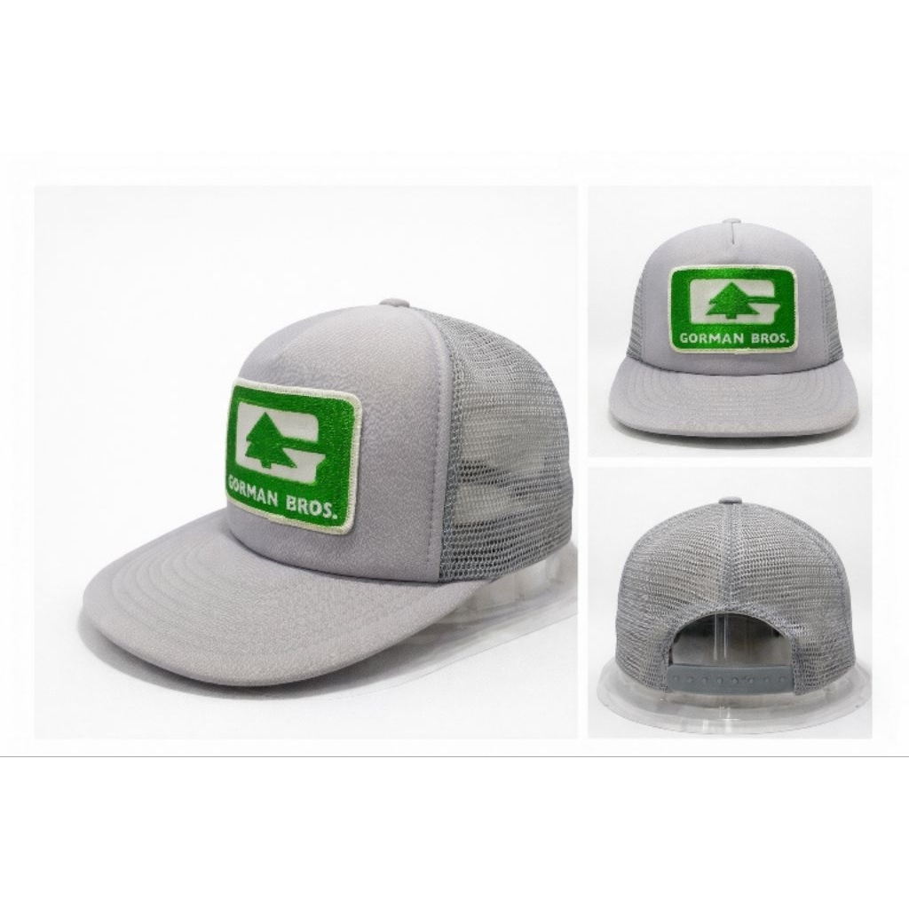 Topi Vintage Gorman Bros Trucker Cap Patch Wilson Snapback