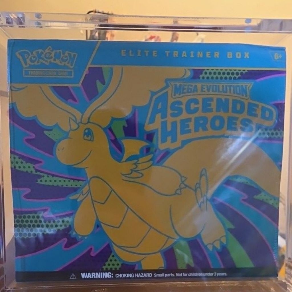 ETB Pokemon Elite Trainer Box Ascended Heroes AH Dragonite Gengar Pikachu SAR