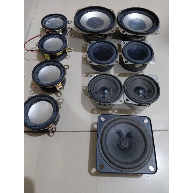 speaker 1.5inch sampe 2.5inch copotan branded