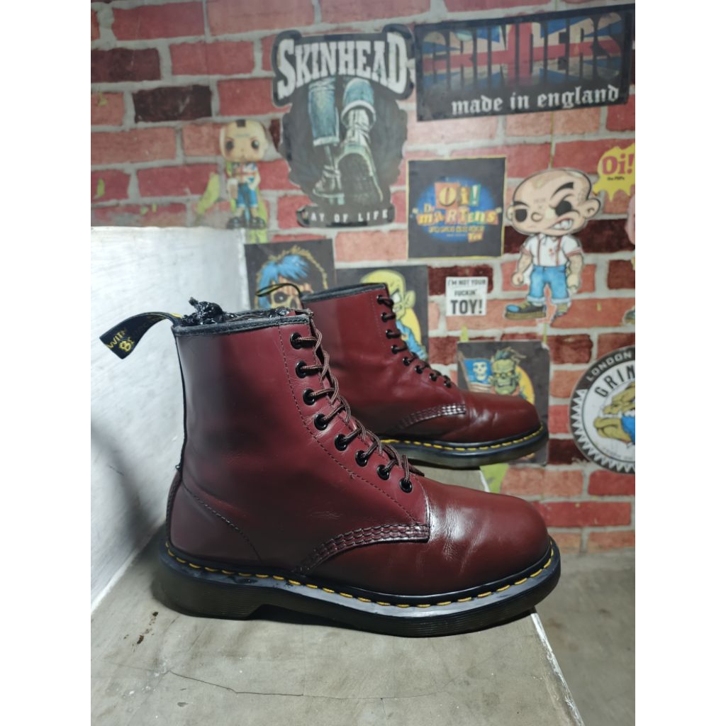 dr.martens 1460 red chery