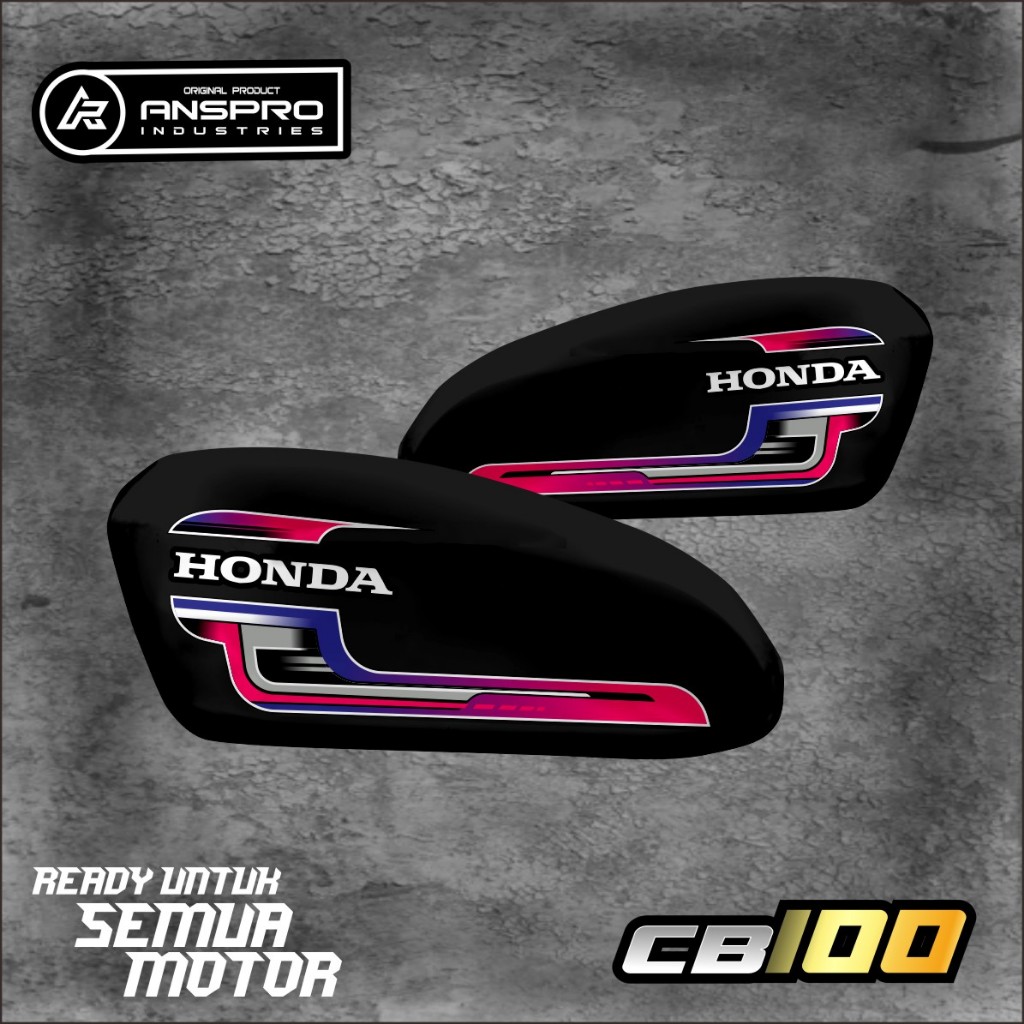 STRIPING CB 100 STIKER MOTOR STRIPING CB 100 VINYL TRANSPARAN HOLOGRAM