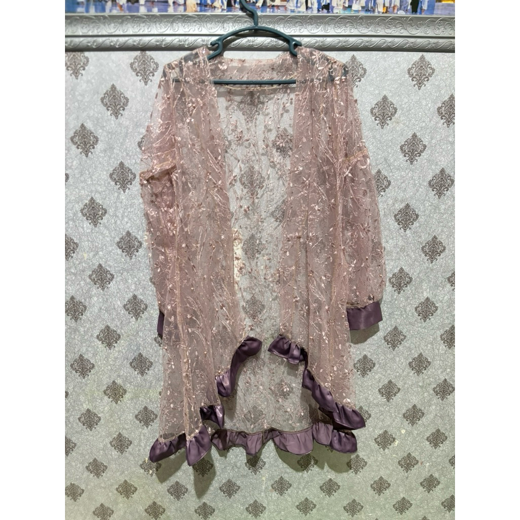 preloved outer warna lilac mauve