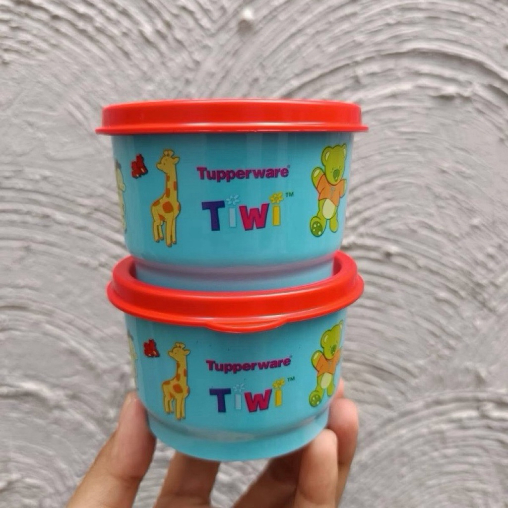 Tupperware Snack cup 125ml / mpasi / wadah Snack bayi / bumbu dapur / wadah sambal