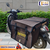 Tas Paket Kurir Tas Obrok Motor Kanvas Kuat Anti Air