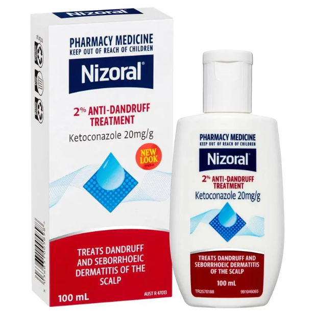 Nizoral Shampo Anti Ketombe 100mL | Rambut Bersih & Kulit Kepala Sehat