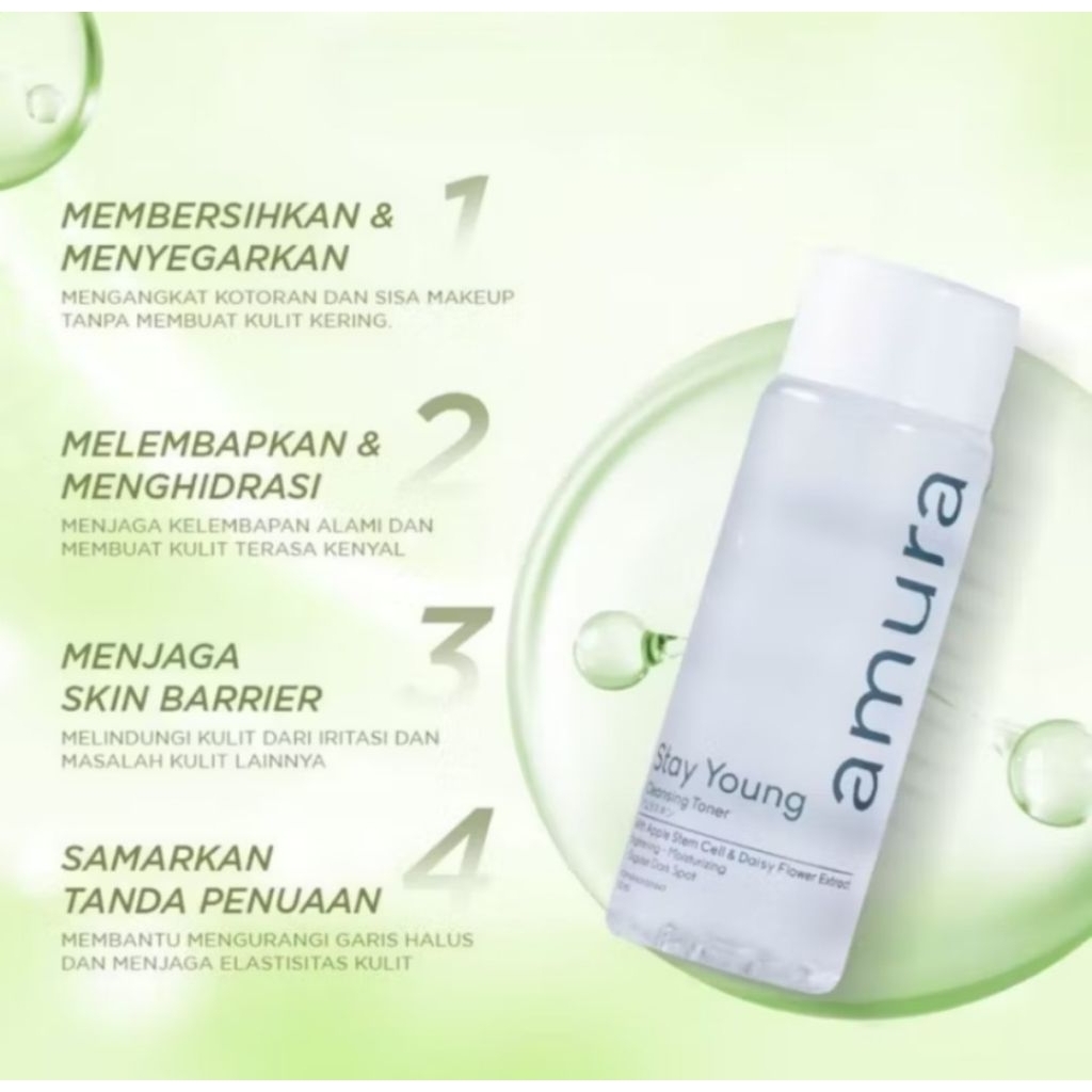 AMURA STAY YOUNG CLEASING TONER