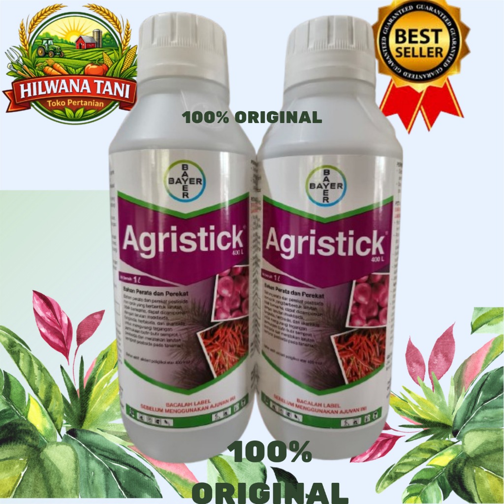Agristick 1 liter perekat perata dan penembus original BAYER