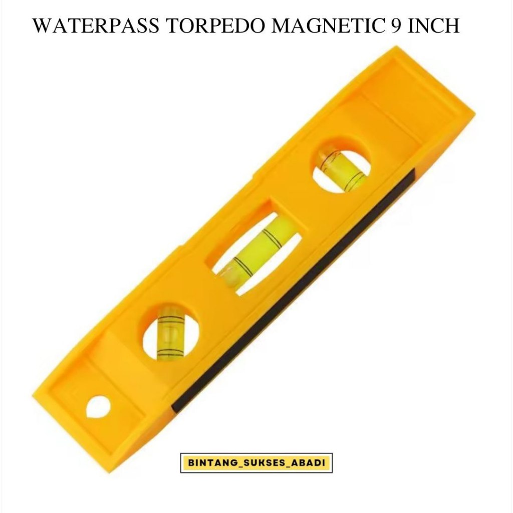 Waterpass Mini Tukang Bangunan Spirit Level Alat Ukur Kerataan Dinding Keramik Besi Kayu