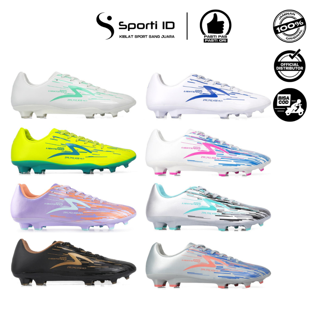Specs Lightspeed Reborn FG - 8 Pilihan Warna Original | LS Reborn