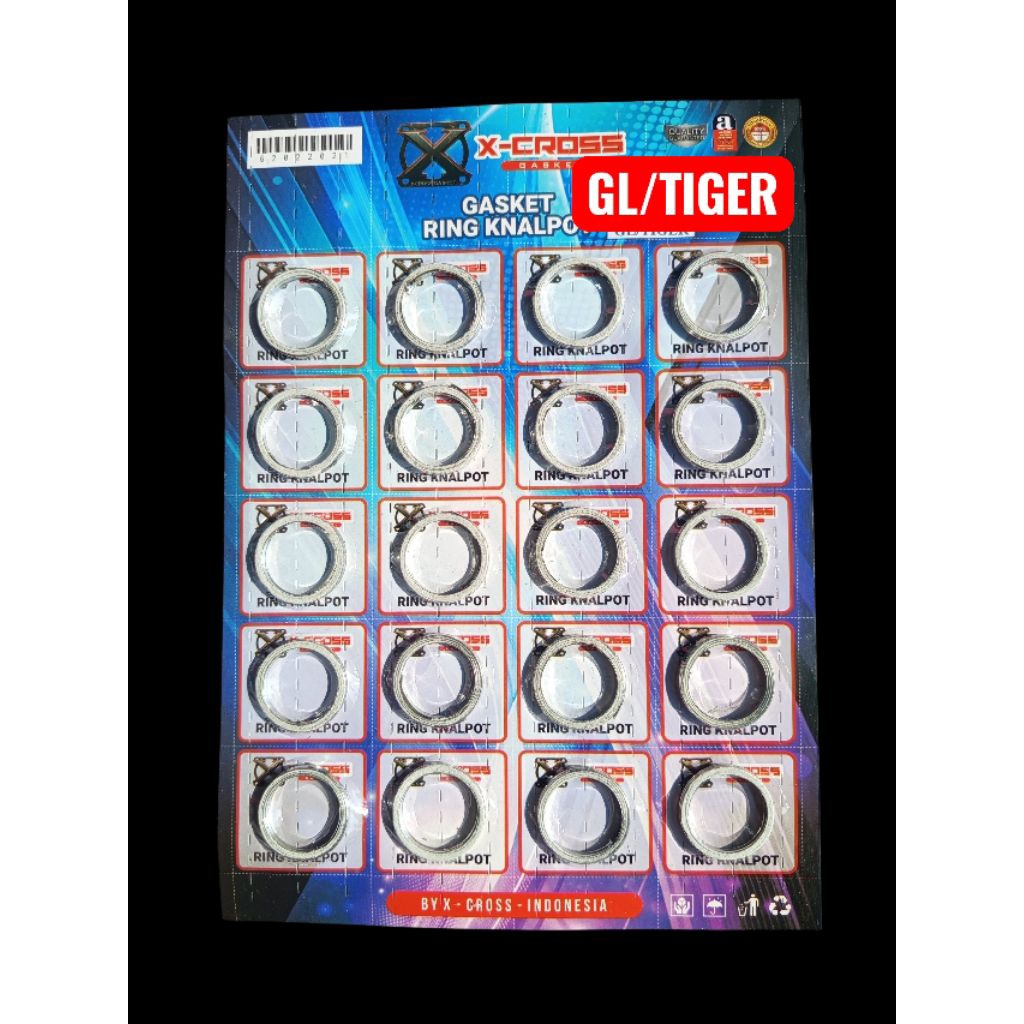 PAKING RING KNALPOT GL /  TIGER