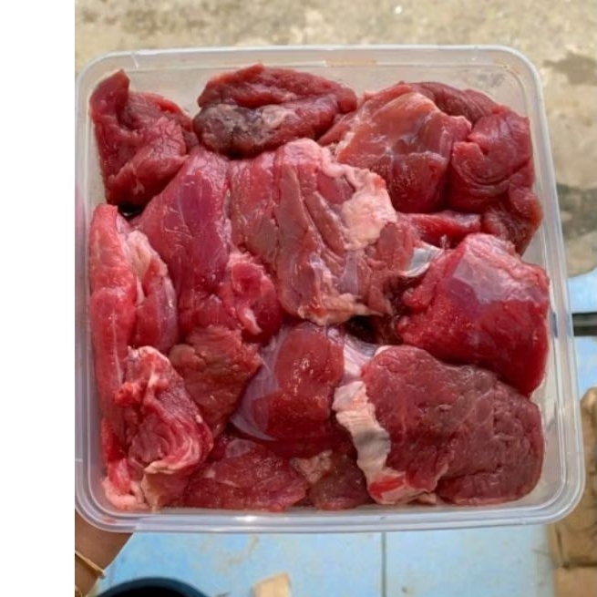 Daging rendang potong 1kg