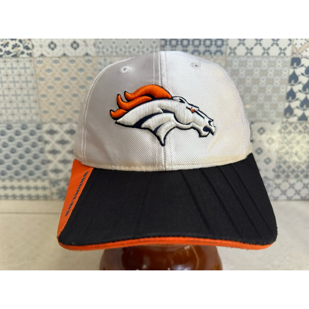 Topi Second Putih Brand Branded Denver Broncos By Reebok X NFL Original Official Tag