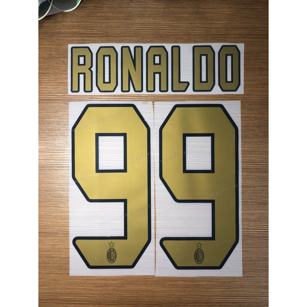 NAMESET RONALDO MILAN HOME 2006-2007
