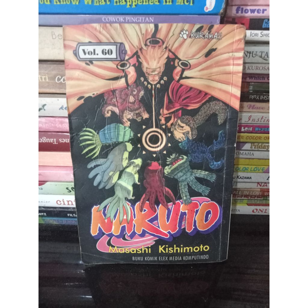 KOMIK NARUTO VOL 60 ORIGINAL