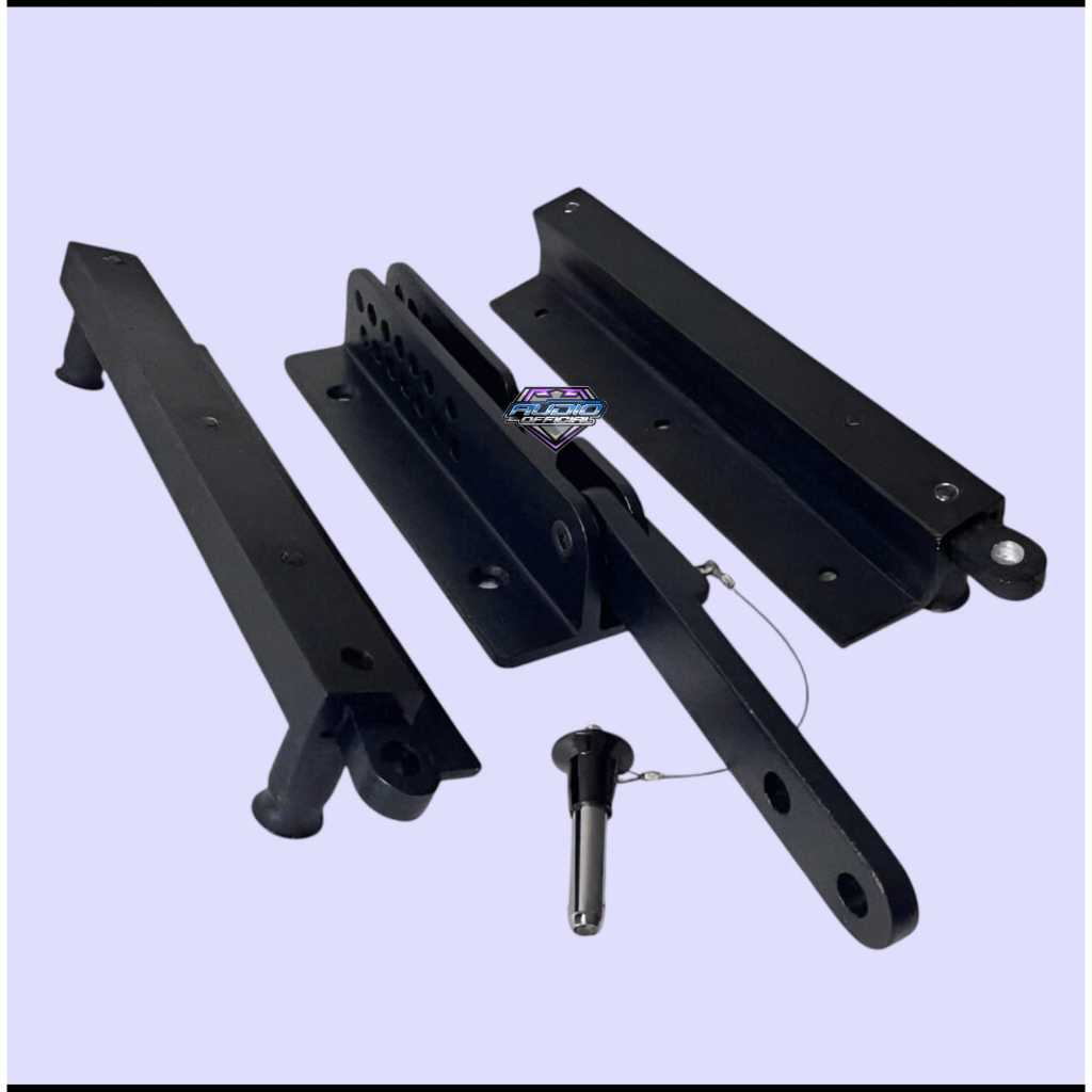 Bracket Gantung LINE ARRAY 3in1 Model Import Ukuran Box Speaker 10'' 3 WAY / Breket 10 inch 3x1 Berk