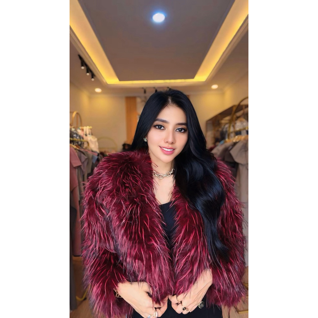 Anjani Winter Coat 2, witer coat , winter bulu, jaket winter , coat bulu, jaket bulu, winter coat bu