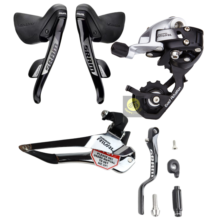 Mini GS Grupset Groupset Group Set Brifter RD FD SRAM Rival 2x11speed Happy Cycling