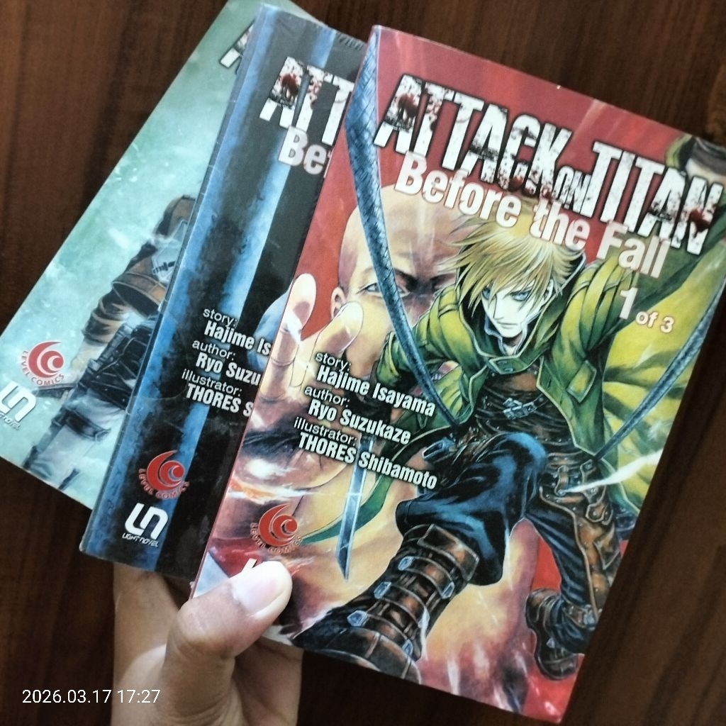 Attack on Titan Before The Fall Preloved