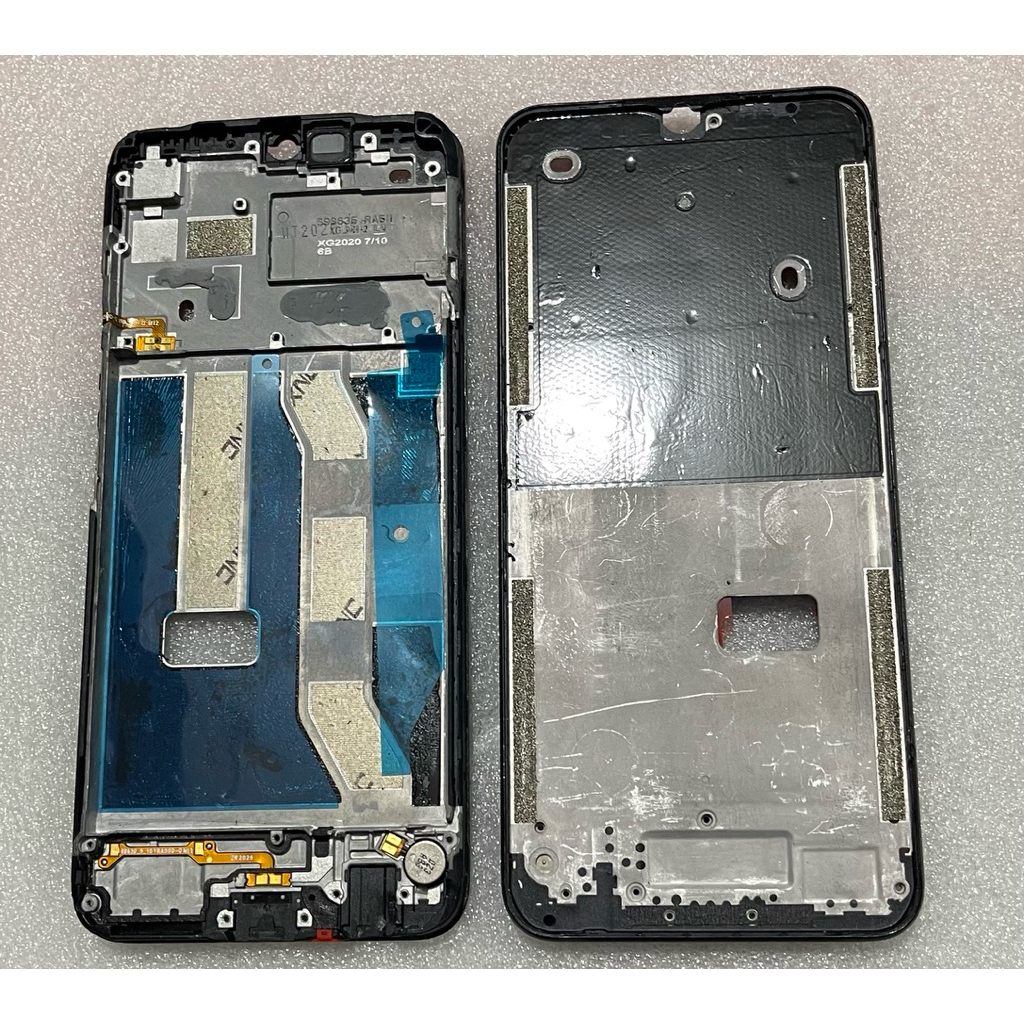 Frame lcd tatakan lcd tulang tengah tatakan mesin Realme Narzo 20/ 7i original copotan fullset tombo