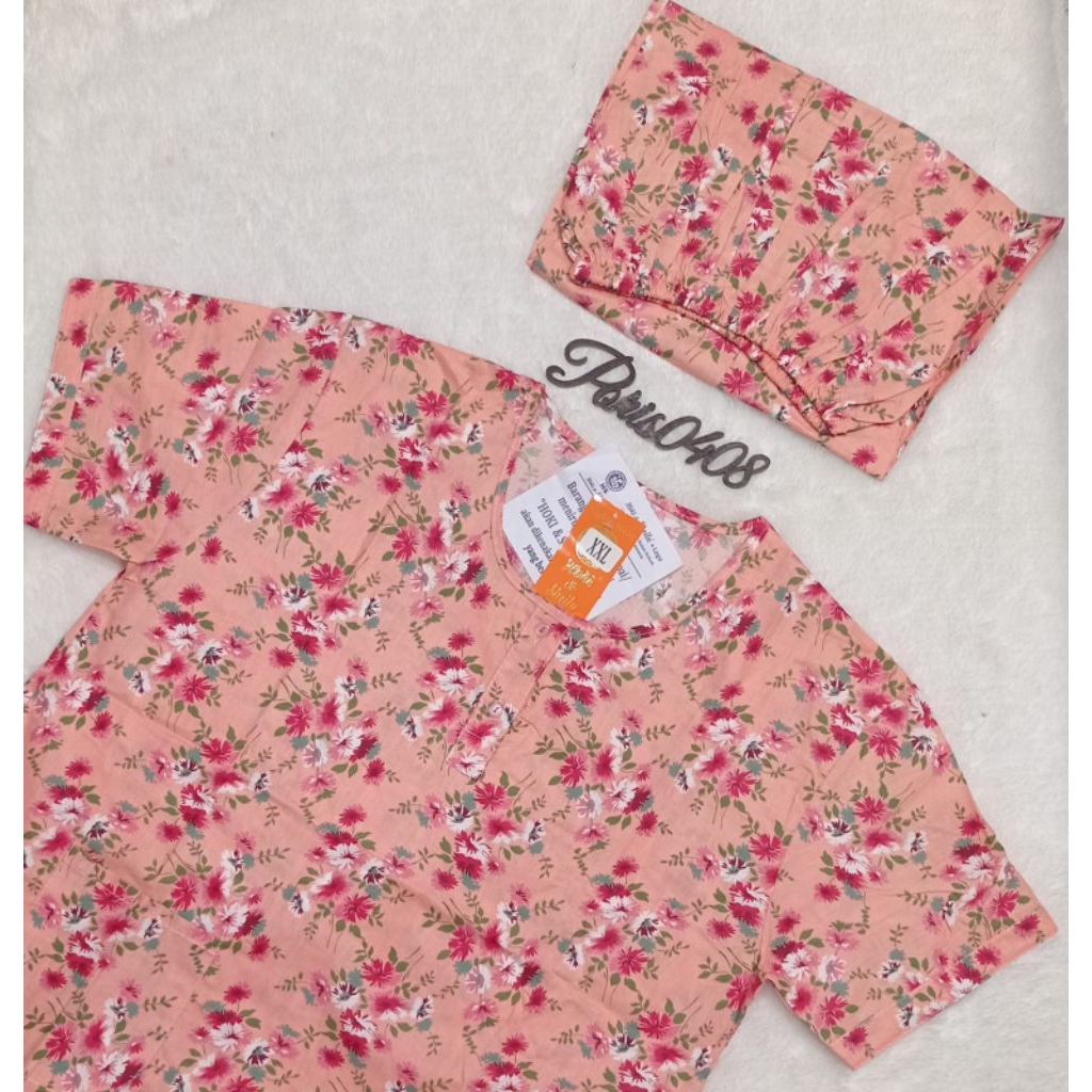 Baju Tidur HOKI & SHEILA XXL Jumbo (Valentine Flower)