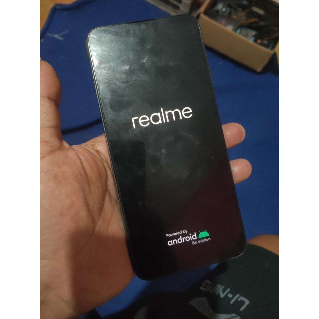 lcd realme c11 2021 ori copotan normal