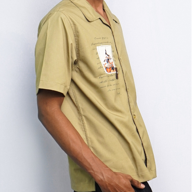 Eternal Tomoe Gozen Kemeja Collar Board District