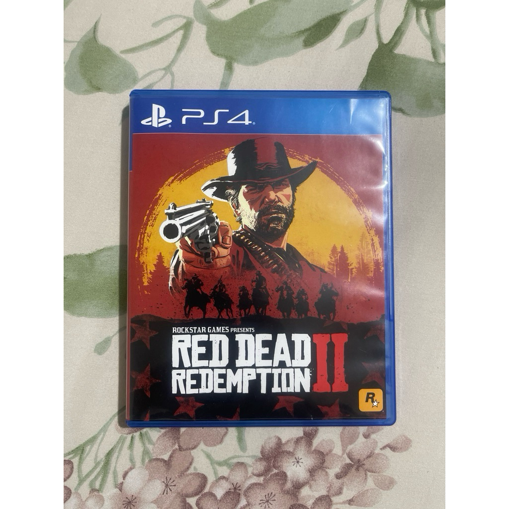BD Red Dead Redemption 2 RDR2 PS4 Second ORIGINAL Like New, include map, bekas Ini adalah foto