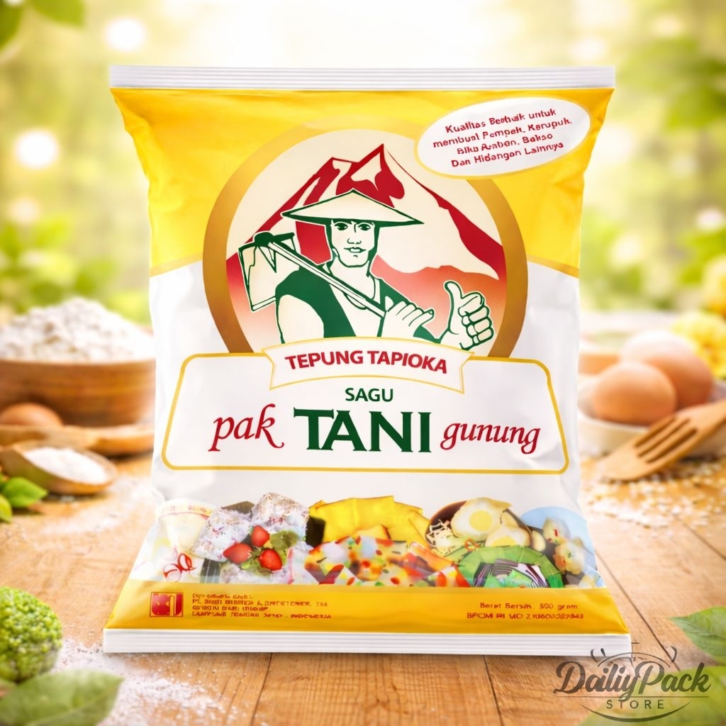 Pak Tani Tepung Tapioka 500g - Produk Organik untuk Masakan Sehat dan Lezat