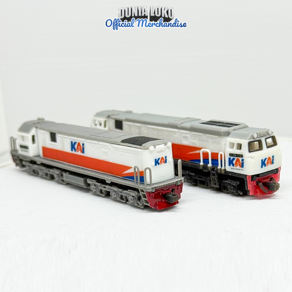 HEMAT Miniatur Lokomotif CC201 Dunia Loko Collector Mini Series 1 N Scale 1:150