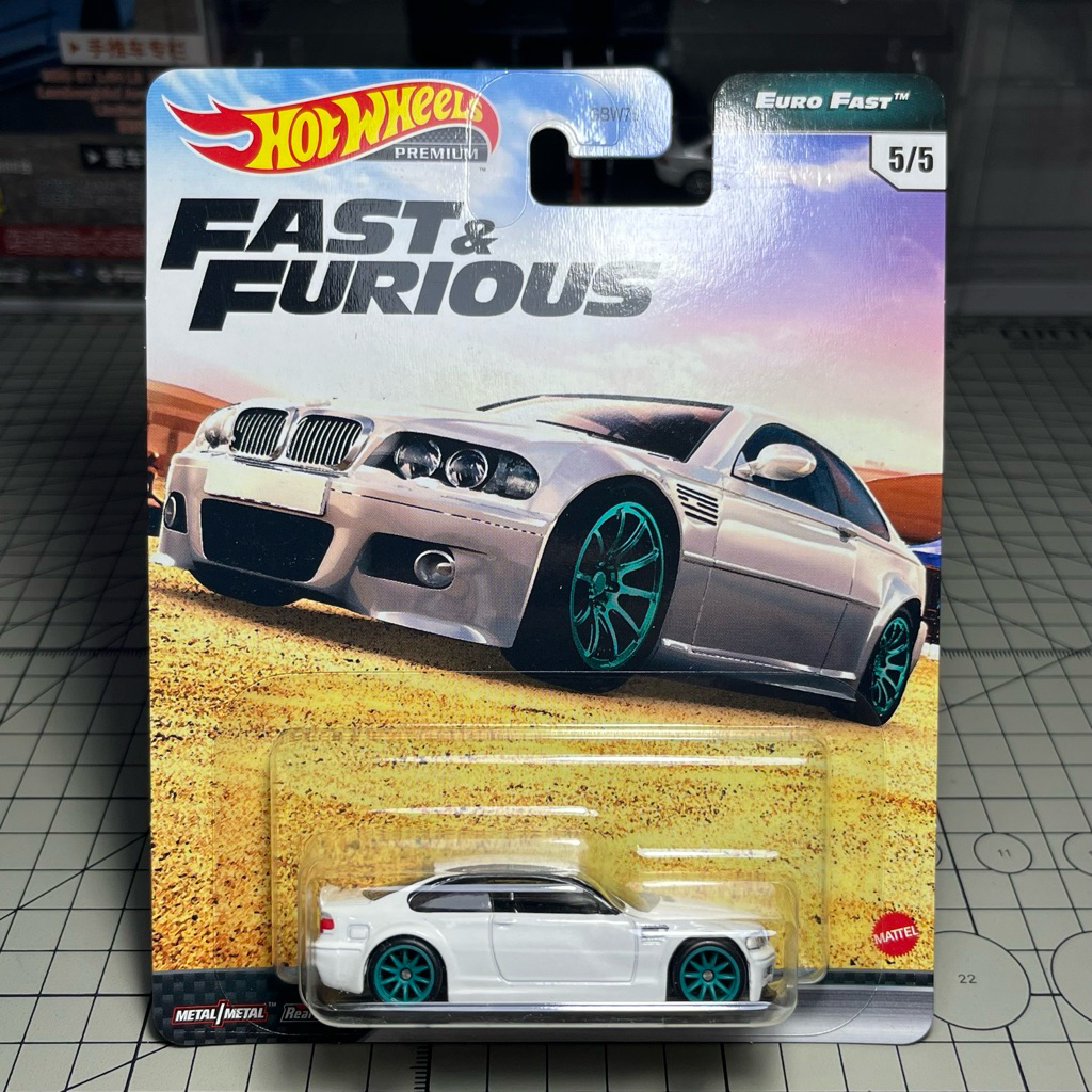 Hot Wheels BMW M3 Fast Furious Putih