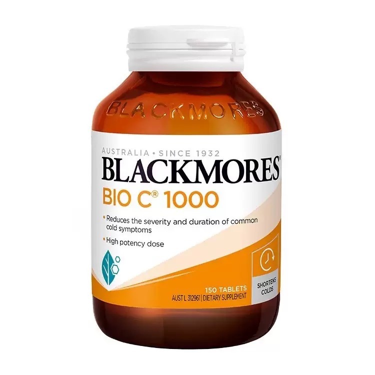 Suplemen Vitamin C Blackmores Bio C 1000 150 Tablet - Dosis Tinggi untuk Kekebalan Tubuh Optimal
