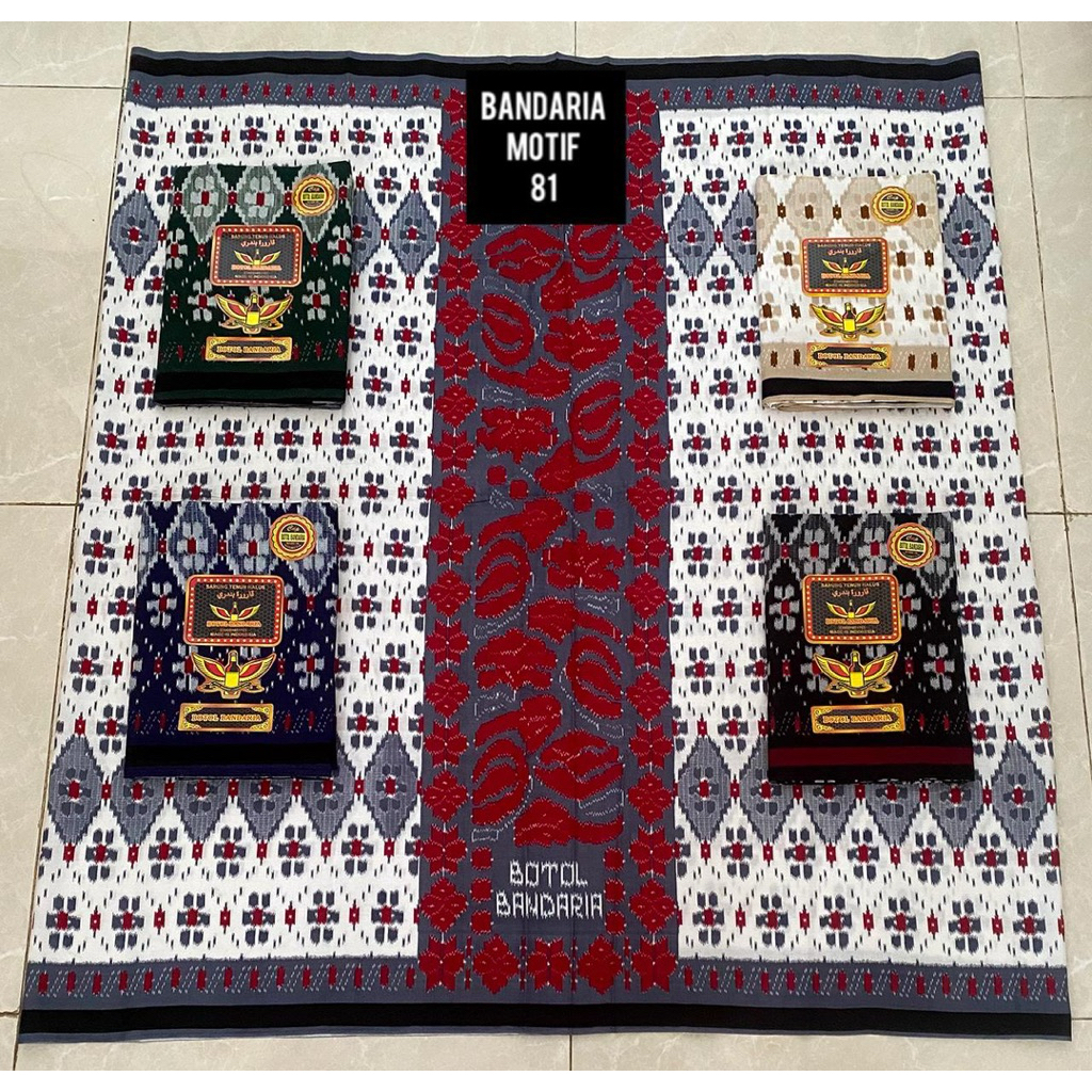 Sarung Goyor Printing BOTOL BANDARIA Khusus Grosir 10pcs