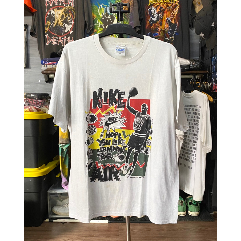 Kaos Bootleg Paperboy Nba Nike X Jordan X Bob Marley Reage 2002